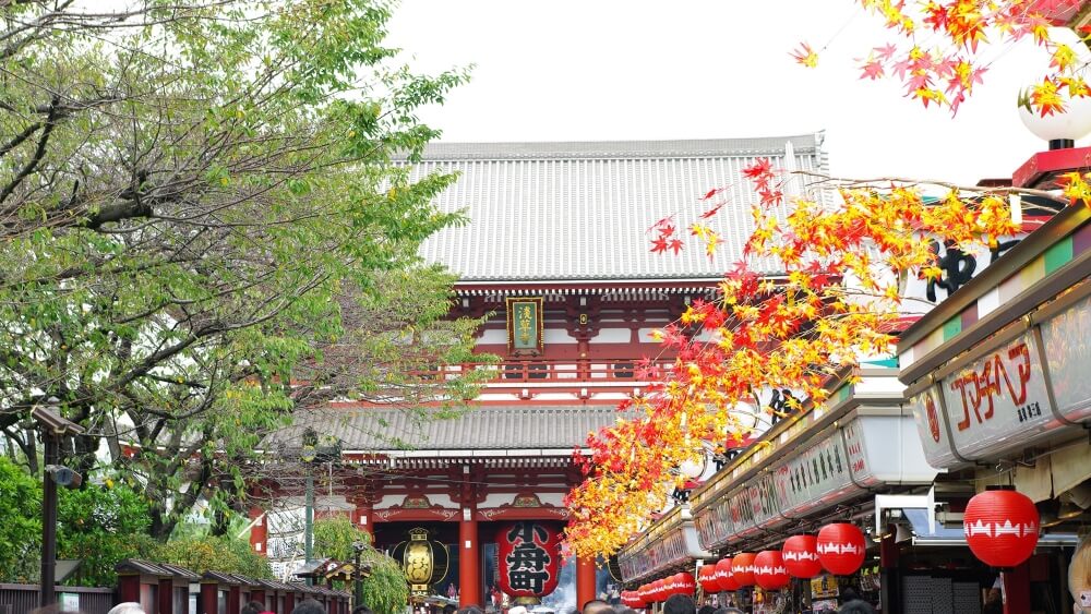 Sensoji-temple in Asakusa