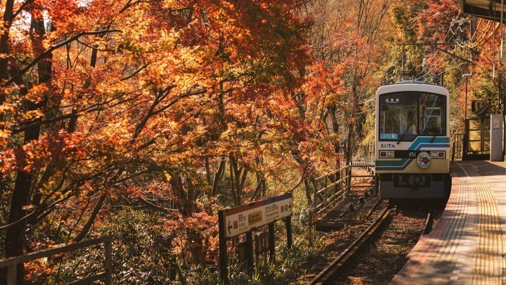 Train in Kyoto