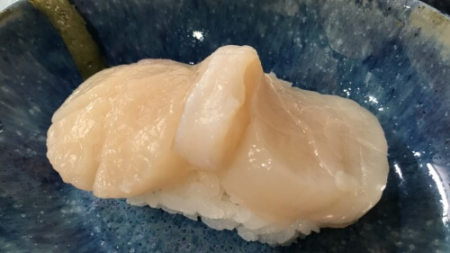 scallop sushi