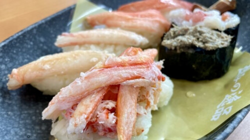 crab sushi