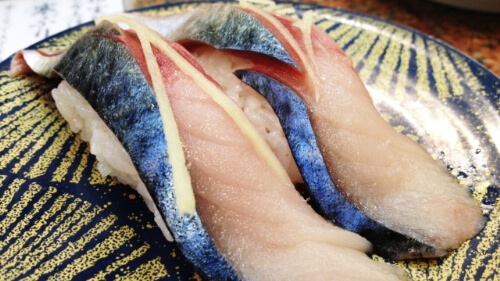 mackerel sushi