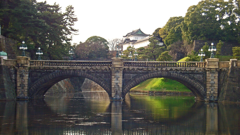 imperial palace in Tokyo