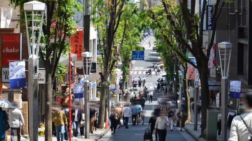 street in Kagurazaka