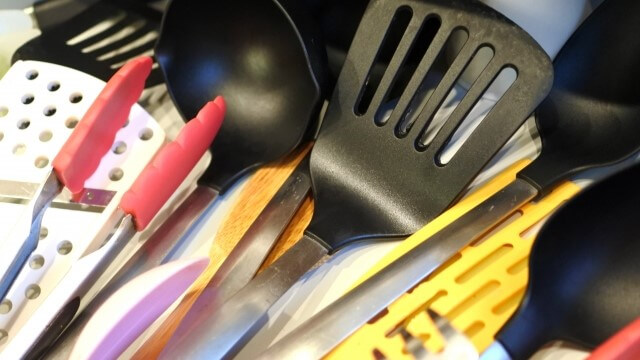 variety of kitchen tools