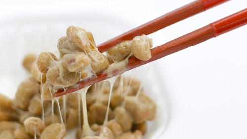 natto is sticky