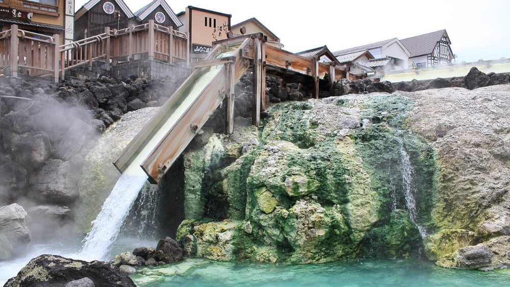 kusatsu onsen in Gunma