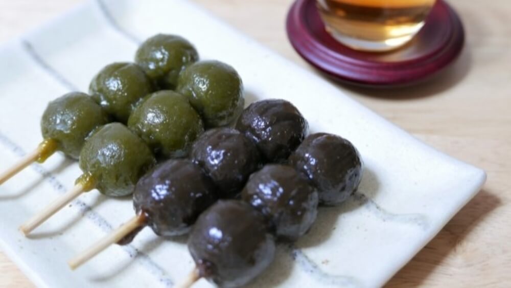 dango made from tea