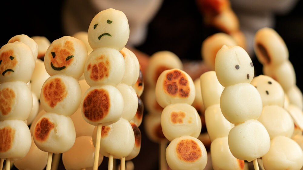 dango decorated face