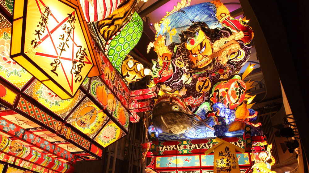 nebuta festival in Aomori