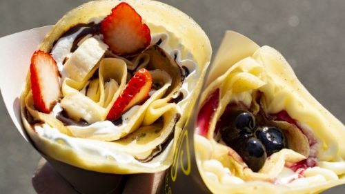 Japanese style crepe 