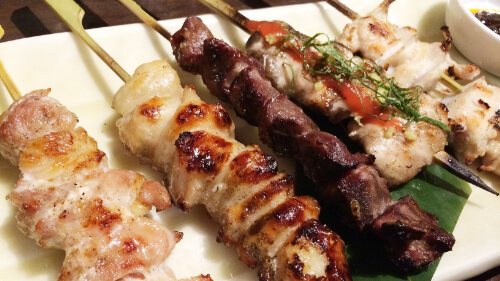 yakitori, japanese food